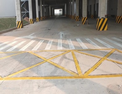 衡水衡水厂区道路标线施工